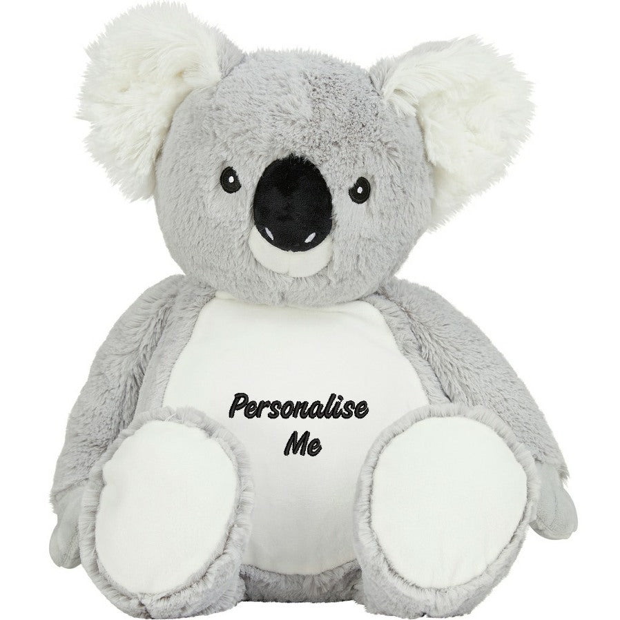 Personalised Embroidered Mumbles Koala Bear Soft Toy