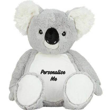 Personalised Embroidered Mumbles Koala Bear Soft Toy