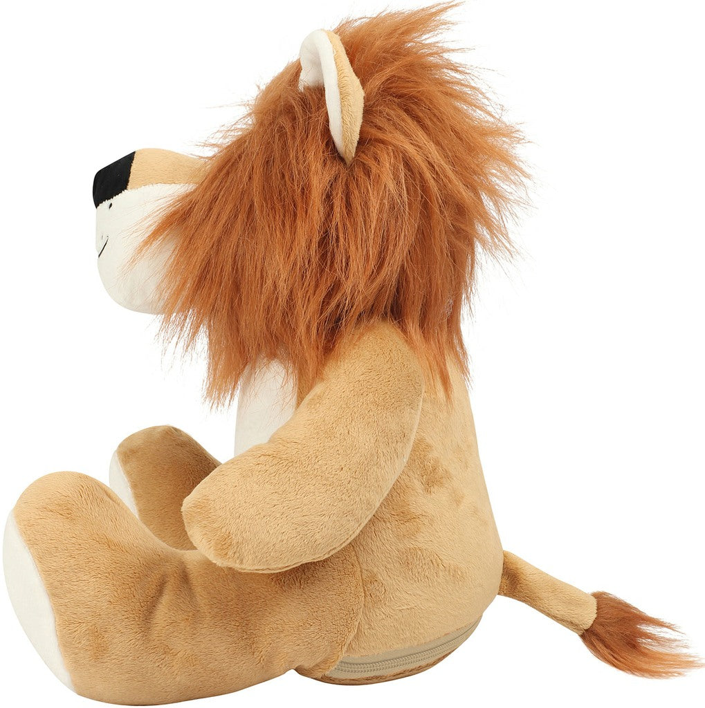 Personalised Embroidered Mumbles Lion Soft Toy