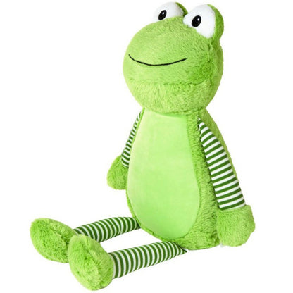 Personalised Embroidered Tummi Frog Soft Toy