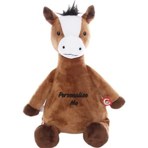 Personalised Embroidered Horse Soft Toy