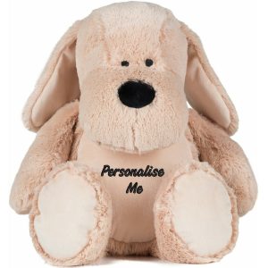 Personalised Embroidered Mumbles Dog Soft Toy