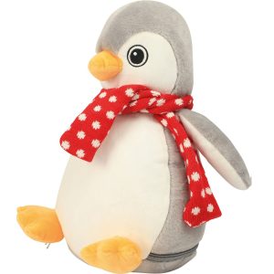 Alternative view of Personalised Embroidered Mumbles Penguin Soft Toy