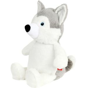 Alternative view of Personalised Embroidered Wolf Soft Toy